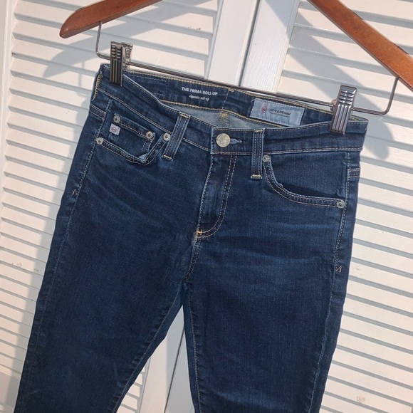 AG Adriano Goldschmied Women's Prima Mid-Rise Cigarette Jeans 25R - Picture 6 of 11